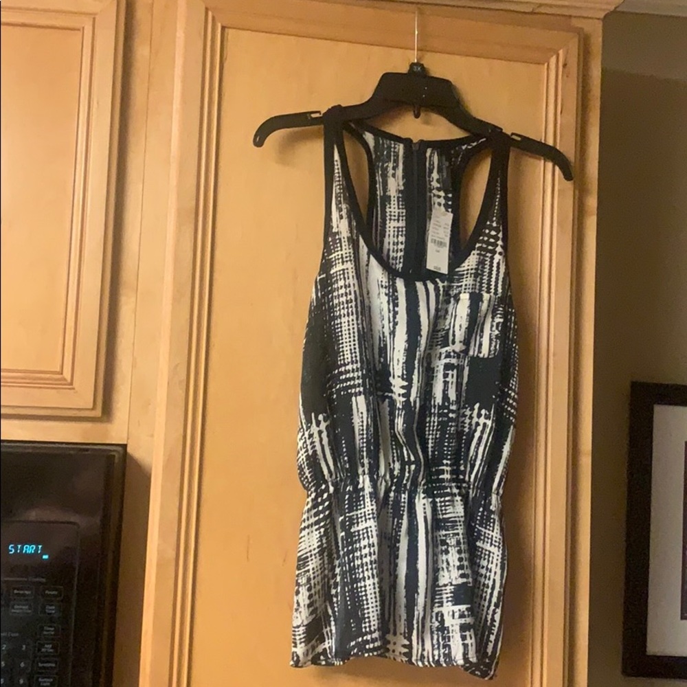 NWT New PACSUN PAC Sun Black Poppy Shirt